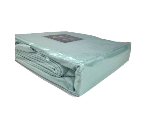 Комплект постільної білизни SoundSleep Silken сатин Полуторний 160х215 см м'ятний (2800004482103)