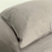 Наволочка фланелева Delicacy SoundSleep сіра 40х60 см