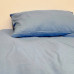 Простирадло на резинці фланелева Delicacy SoundSleep блакитна 90х200 см