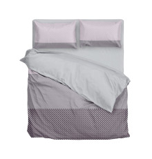 Наволочка SoundSleep Lonias бязь 50х70 см світло-сірий (2800004591218)