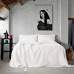 Простирадло SoundSleep Muse White Stonewash льон 150х200х30 см біле (2800004770286)