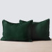 Комплект постільної білизни SoundSleep Muse forest Stonewash льон Євро King 230х220 см зелений (93254342)