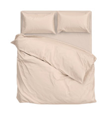Комплект постельного белья SoundSleep Dyet Cream ранфорс двоспальний кремовий(2800004485401)