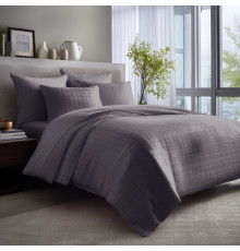Простирадло SoundSleep Jacquard Delicacy Graphite сатин-жаккард 200х220 см (2800005074635)