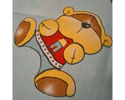 Наволочка SoundSleep Teddy бязь 50х70 см ментолова (2800005034707)