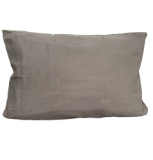 Наволочка фланелева Delicacy SoundSleep сіра 40х60 см