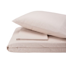 Набір текстильний Silensa SoundSleep ковдра простирадло наволочки бежевий двоспальний