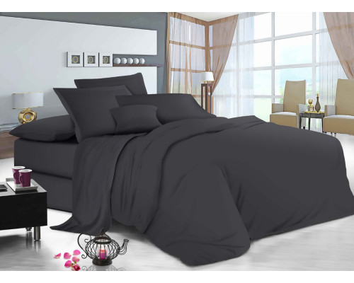 Наволочка SoundSleep Manner Graphite бязь 40х60 см графіт (2800004797498)