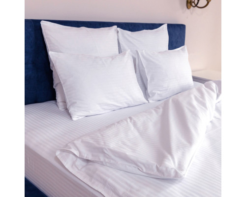 Наволочка SoundSleep Stripe сатин-страйп 40х60 см білий (2800004643993)