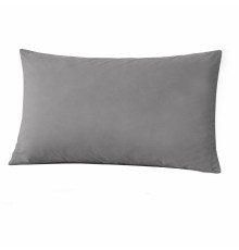 Наволочка SoundSleep Plain Grey бязь-голд 50х70 см сіра (2800005136302)