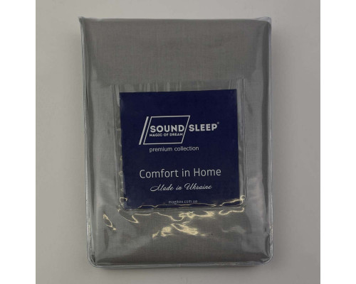 Комплект наволочок SoundSleep Grey ранфорс 50х70 см 2 шт (93978705)