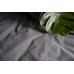 Комплект постільної білизни SoundSleep Stonewash Adriatic полуторний dark gray сірий