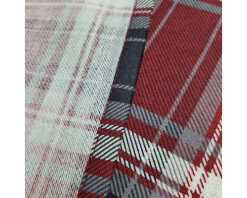 Простирадло фланелеве SoundSleep Flanel Cozy Red 150х240 см фланель червона клітинка (2800004995719)
