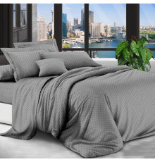 Комплект постільної білизни Sersali ТМ Emily полісатин євро