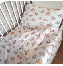 Наволочка SoundSleep Sleeping animals фланель 40х60 см (2800005138276)