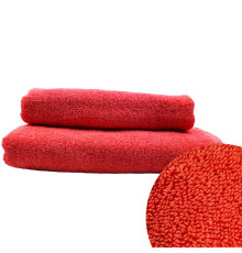 Рушник махровий з петелькою SoundSleep Delicat персиковий пух 500г/м2 50х90 см