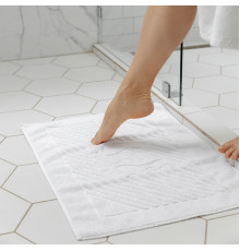 Рушник махровий готельний для ніг SoundSleep Lite білий 50х70 см