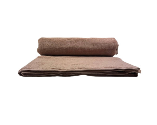 Рушник махровий з петелькою SoundSleep Delicat бежевий 500г/м2 70х140 см