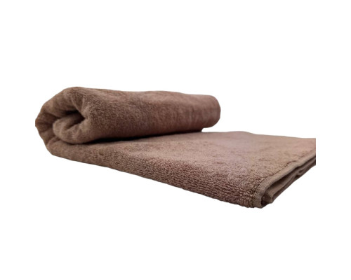 Рушник махровий з петелькою SoundSleep Delicat бежевий 500г/м2 70х140 см