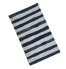 Рушник кухонний вафельний SoundSleep Stripes сіро-сині 34х60 см