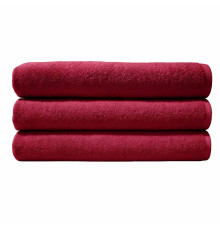 Рушник SoundSleep Eponj махровий 50х90 см 400г бордо (2800004986878)