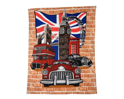 Рушник вафельний кухонний British style ТМ Emily 45х60 см