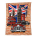 Рушник вафельний кухонний British style ТМ Emily 45х60 см