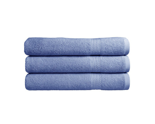 Рушник SoundSleep Diagonal Kare махровий 50х90 см 390г блакитний (2800004978859)