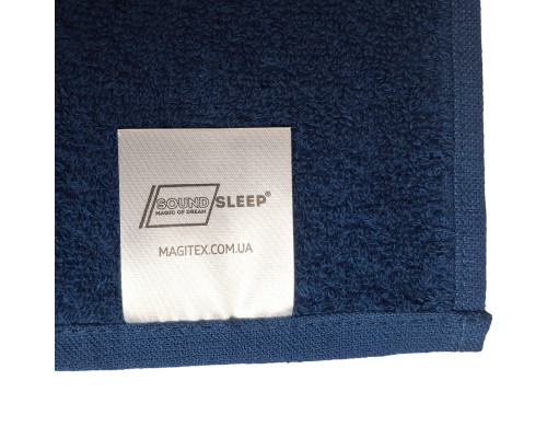 Рушник SoundSleep Inspire махровий 70х140 см 500грм темно-синій (2800004645393)