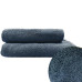 Рушник махровий з петелькою SoundSleep Delicat темно-сірий 500г/м2 50х90 см