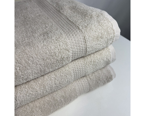 Рушник SoundSleep Diagonal Kare махровий 50х90 см 390г кремовий (2800004986786)