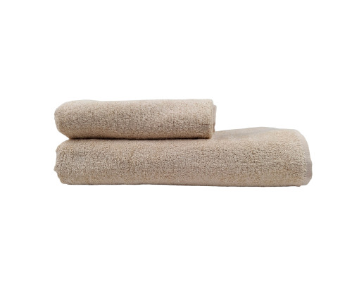 Рушник SoundSleep Inspire махровий 50х90 см 500грм бежевий (2800004645355)