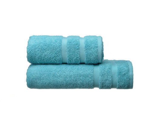 Рушник махровий Homely Aguarelle SoundSleep бірюзове 50х100 см 500 г/м2