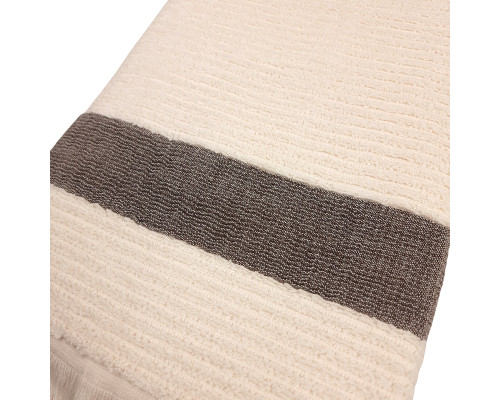 Рушник SoundSleep Caloric махровий 50х90 см 450г молочний (2800004667715)