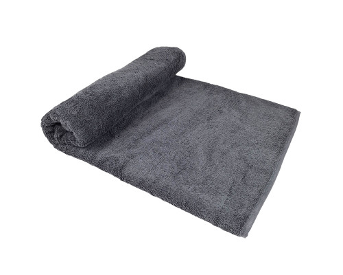 Рушник SoundSleep Inspire махровий 50х90 см 500грм темно-сірий (2800004645409)