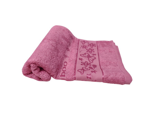 Рушник SoundSleep Bamboo махровий 50х90 см 400г рожевий (2800005069990)