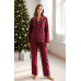 Жіноча піжама фланелева SoundSleep Flanel Cоzy Red SoundSleep фланель клітинка червона S/M (2800005001884)