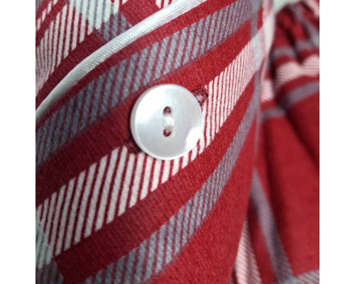 Чоловіча піжама фланелева SoundSleep Flanel Cоzy Red SoundSleep фланель клітинка червона XXL-XXXL (2800005001914)