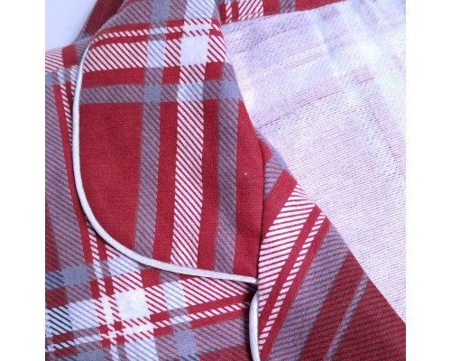 Чоловіча піжама фланелева SoundSleep Flanel Cоzy Red SoundSleep фланель клітинка червона XXL-XXXL (2800005001914)